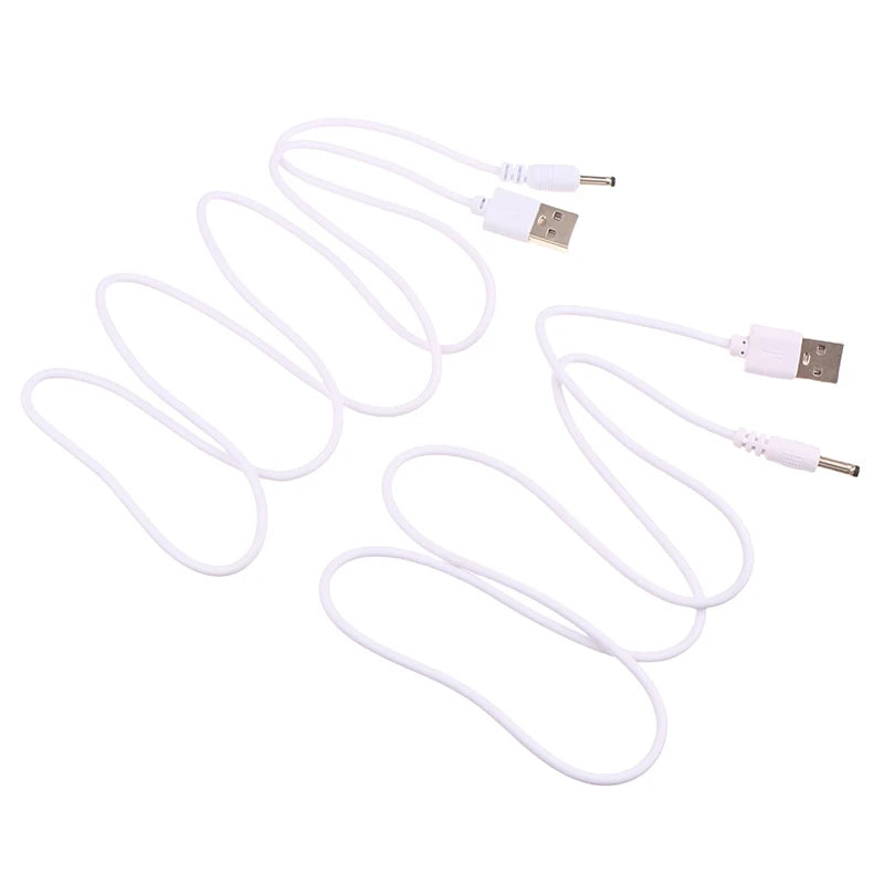 New USB To DC 3.5mm Power Cable Jack Connector 5V Charger Power Cable Universal For HUB Mini Fan Router Ser MP3/MP4 Peaceful Pleasures Health and Wellness