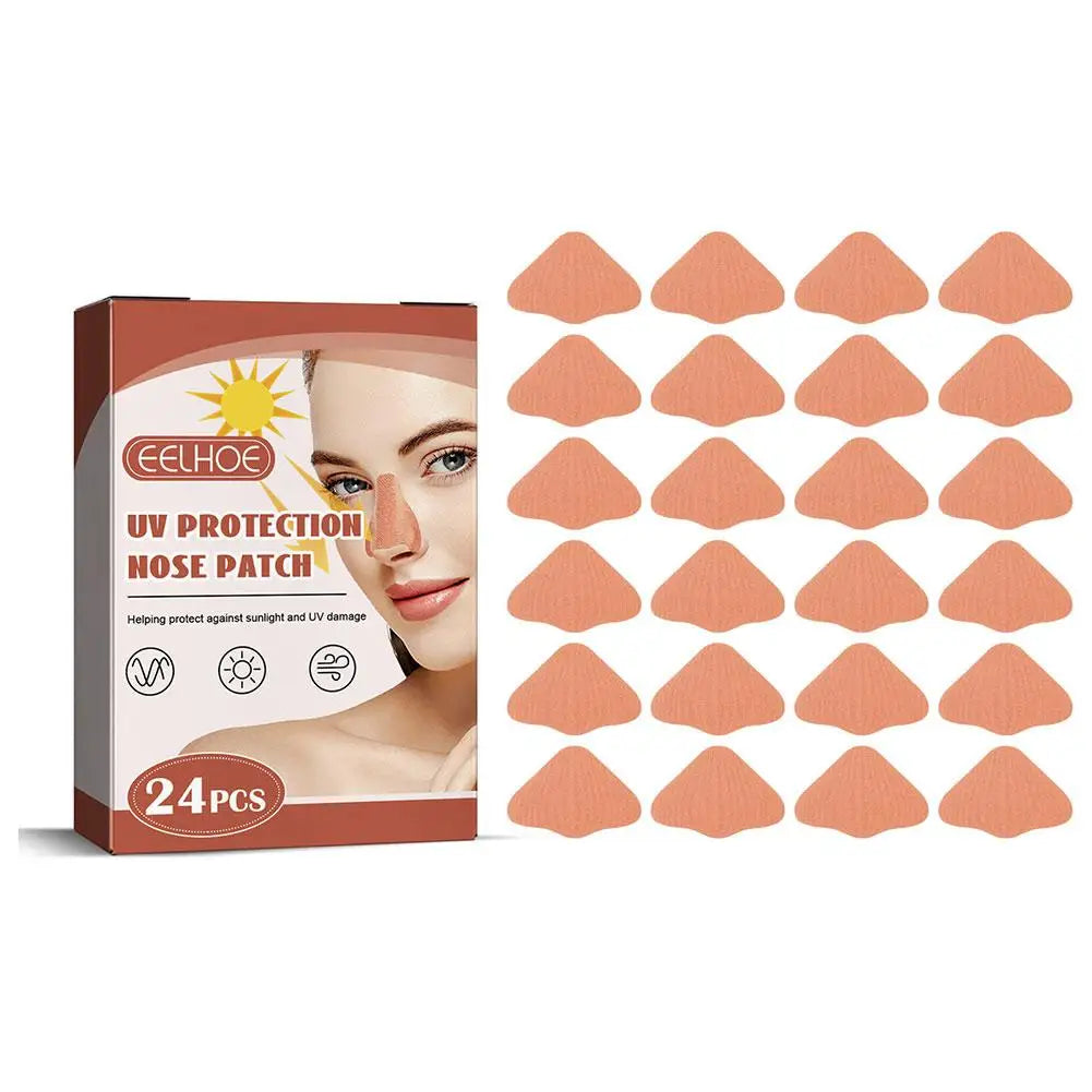 UV Nose Protection Patch – Cuttable Sun Guard Strips for Outdoor & Sports (24pcs) Peaceful Pleasures Health and Wellness pack of 1