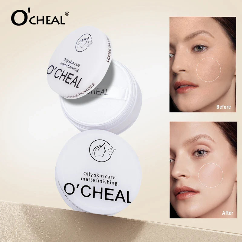O'CHEAL Loose Setting Powder – Oil Control Matte Finish 12g