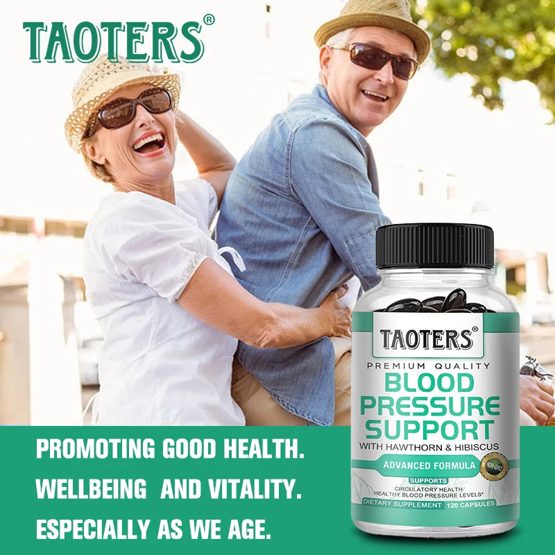 Blood Pressure Support Supplement | Heart & Vascular Capsules