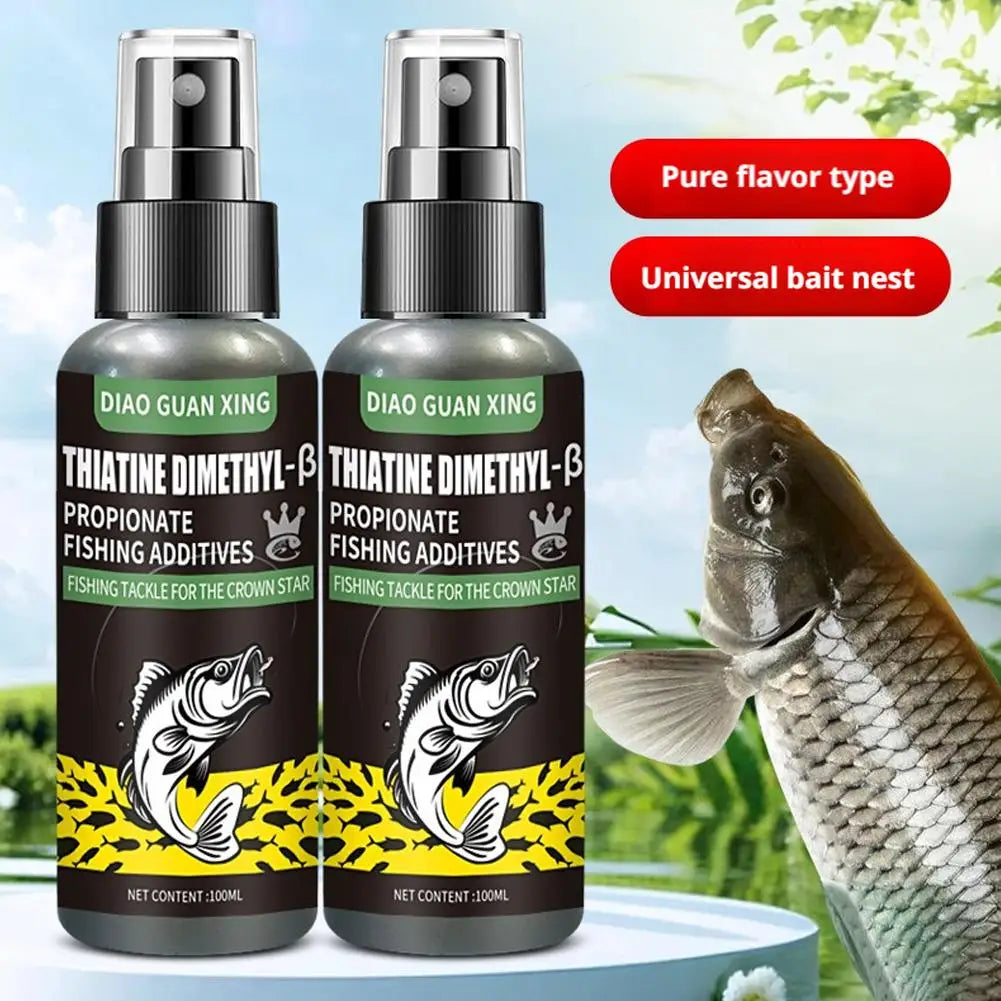 DMPT Fish Attractant Spray | All-Season Bait Additive 3×100ml