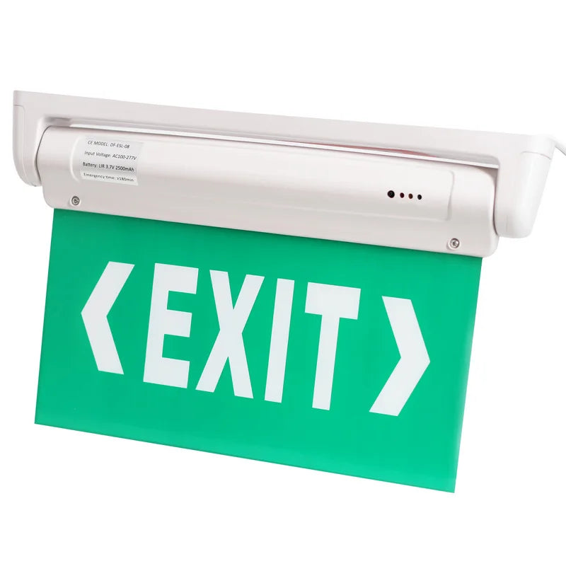 LED Emergency Exit Light Battery Backup 3W Rotatable – IP65