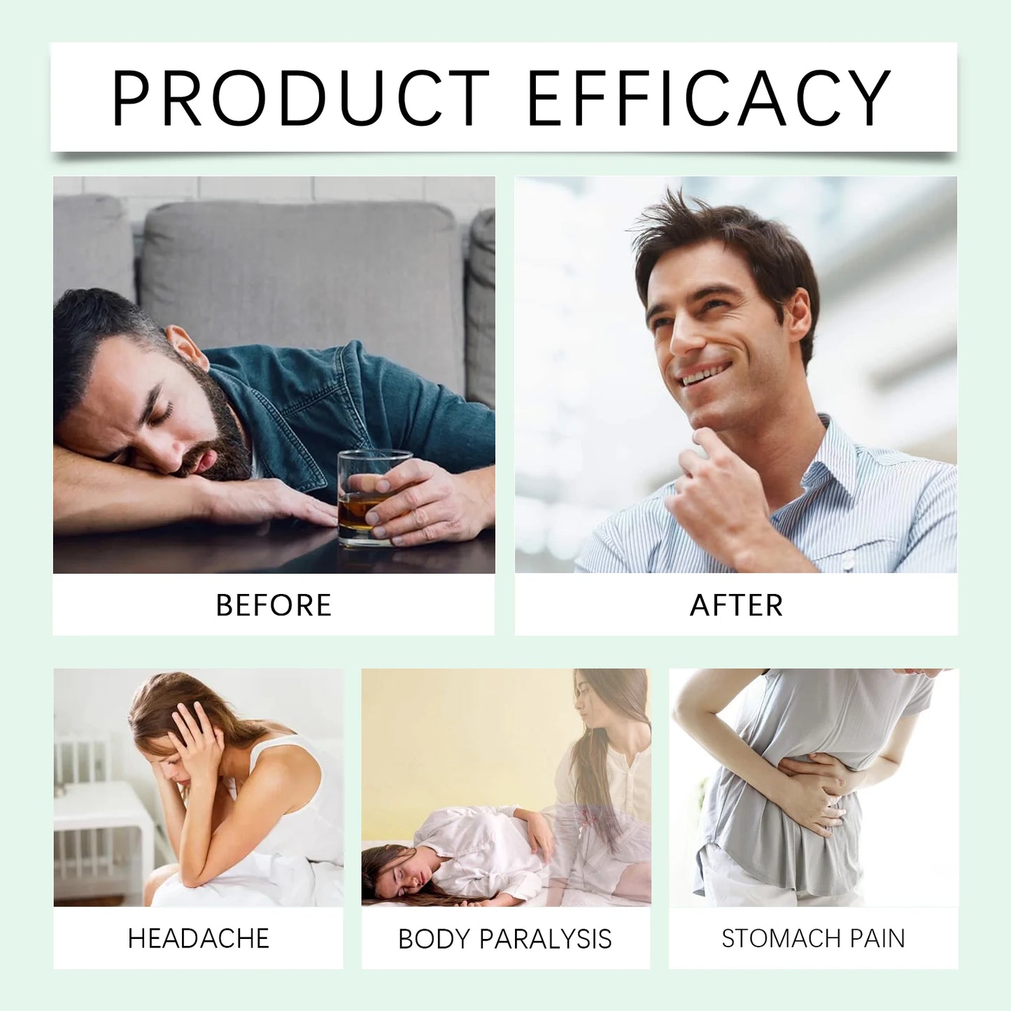OceAura Hangover Relief Patches – Natural Recovery, 30 Pcs