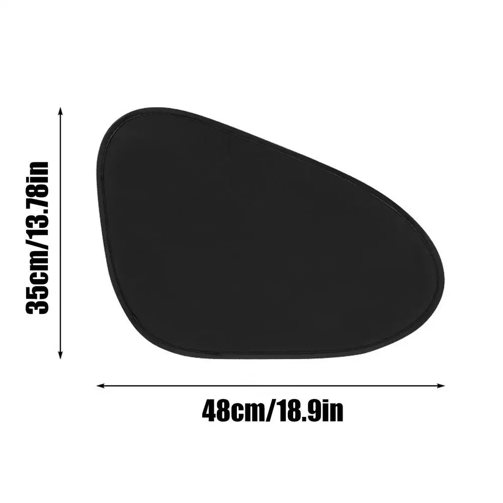 Car Side Window Sun Shade – Electrostatic UV Block Anti-Glare