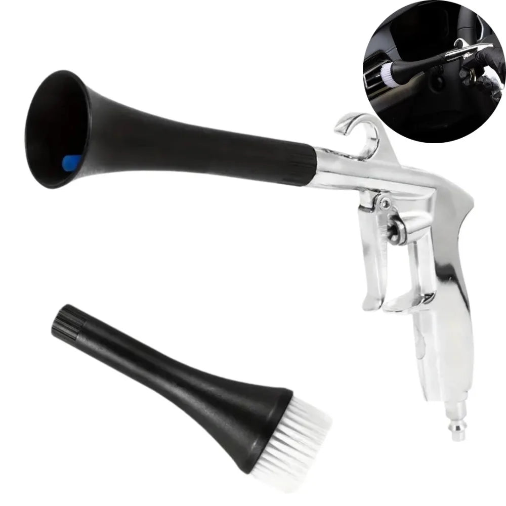 1PC High Pressure Dust Blowing Gun Car Interior Detailing Gun High Pressure Air Blow Gun Professional Dry Blow Cleaning Tool Peaceful Pleasures Health and Wellness