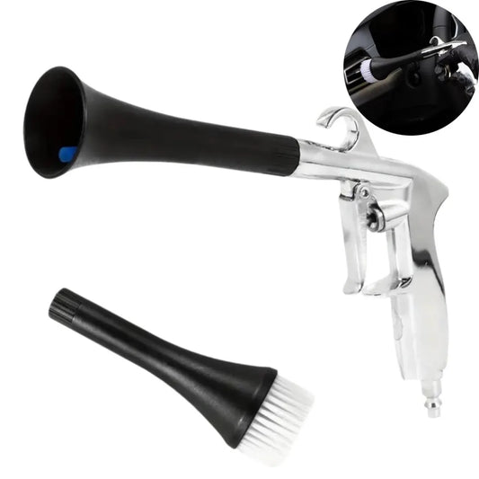 1PC High Pressure Dust Blowing Gun Car Interior Detailing Gun High Pressure Air Blow Gun Professional Dry Blow Cleaning Tool Peaceful Pleasures Health and Wellness