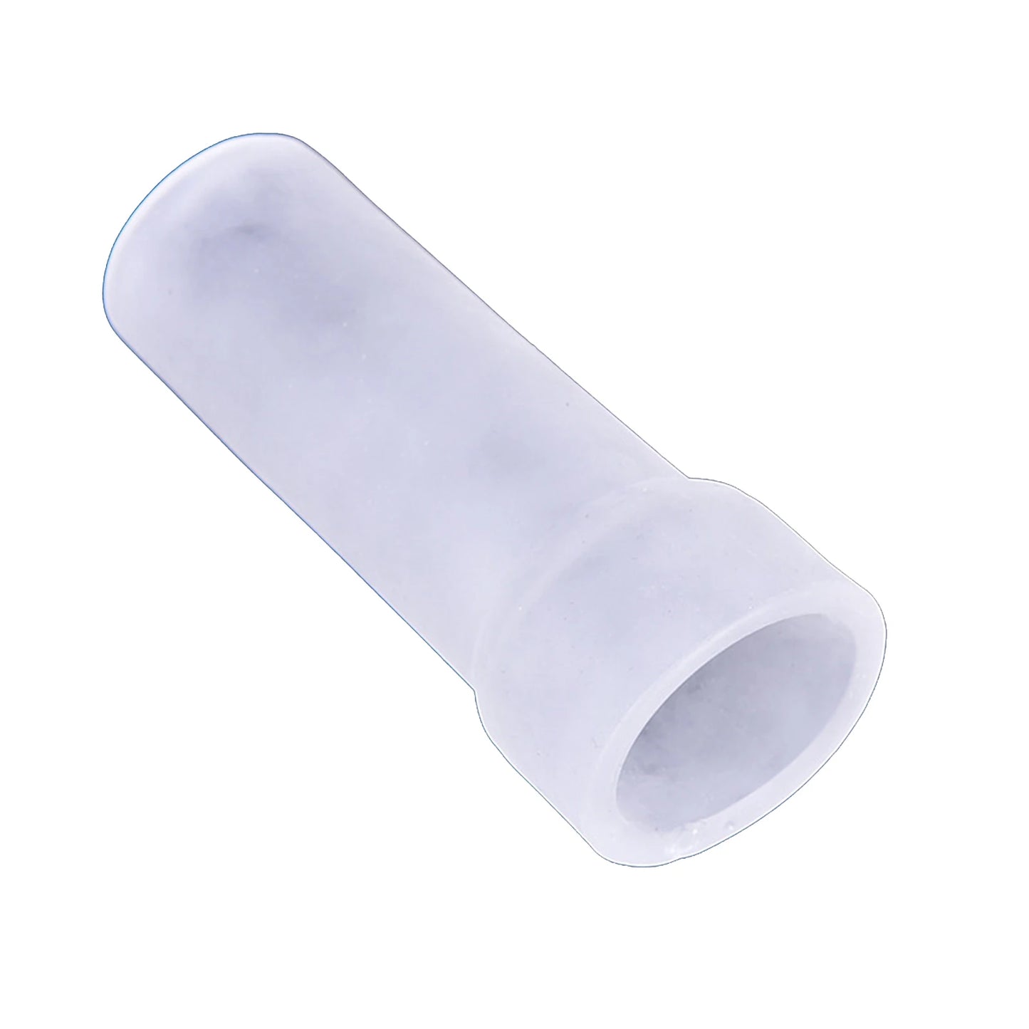 Vacuum Cup Penis Sleeves Pump Extender Reusable Penis Enlargement Sleeve Erotic Toy for Better Sexual Experience Peaceful Pleasures Health and Wellness Silver M