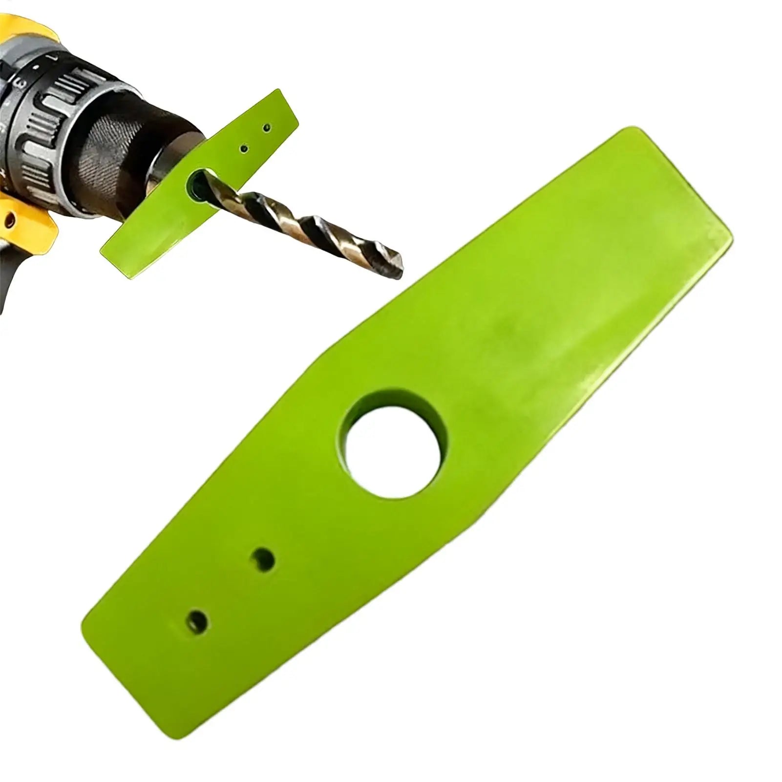Portable Drill Hole Positioning Tool No Blocking Viewing Drill Bit Hole Precise Hole Alignment Gauge For Home Furniture Assembly Peaceful Pleasures Health and Wellness