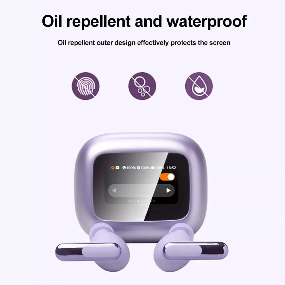9H HD Transprent Film For JBL Live Beam 3 Explosion-proof Scratch-proof Screen LCD Screen Protective Film Bluetooth Headset Film Peaceful Pleasures Health and Wellness