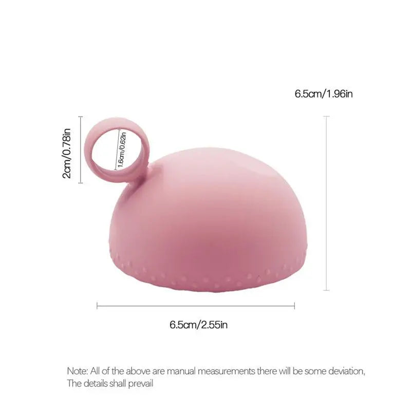 Non-Slip Silicone Makeup Brush Cleaning Bowl & Scrubber