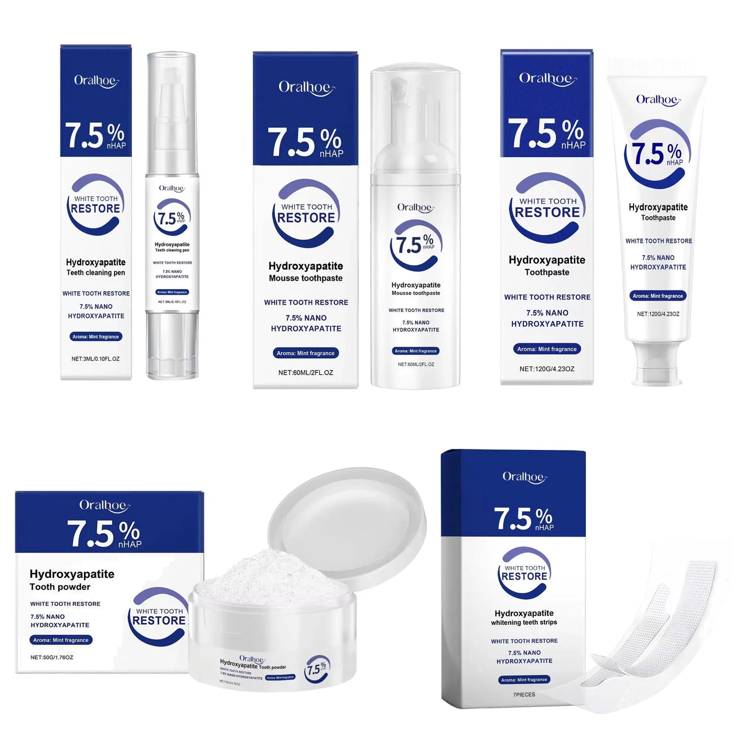 Oralhoe Probiotic Whitening Toothpaste – Fresh Breath & Gum Care