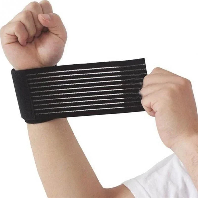 Sport Wristbands Compression Knee Pad Joint Support Tape Gym Elastic
