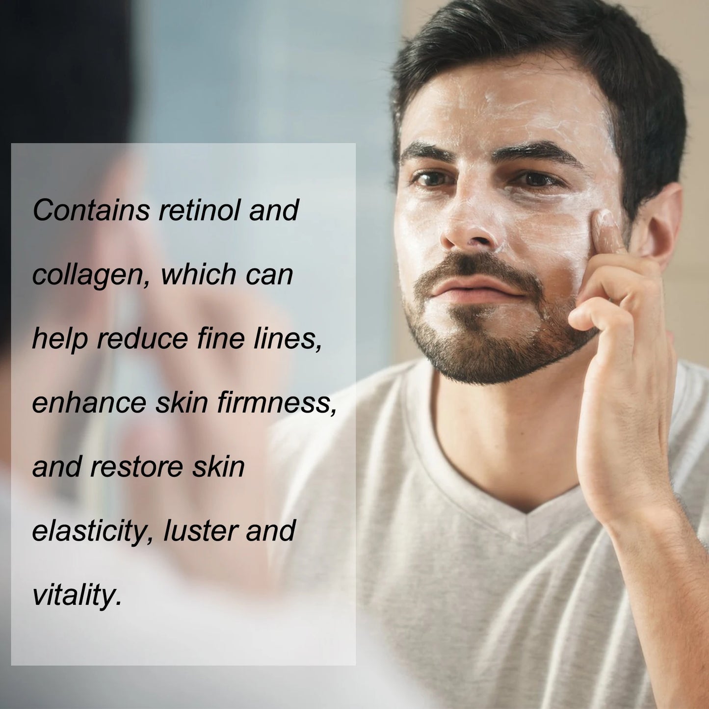East Moon Men's Anti-Wrinkle Face Cream | Retinol & Collagen
