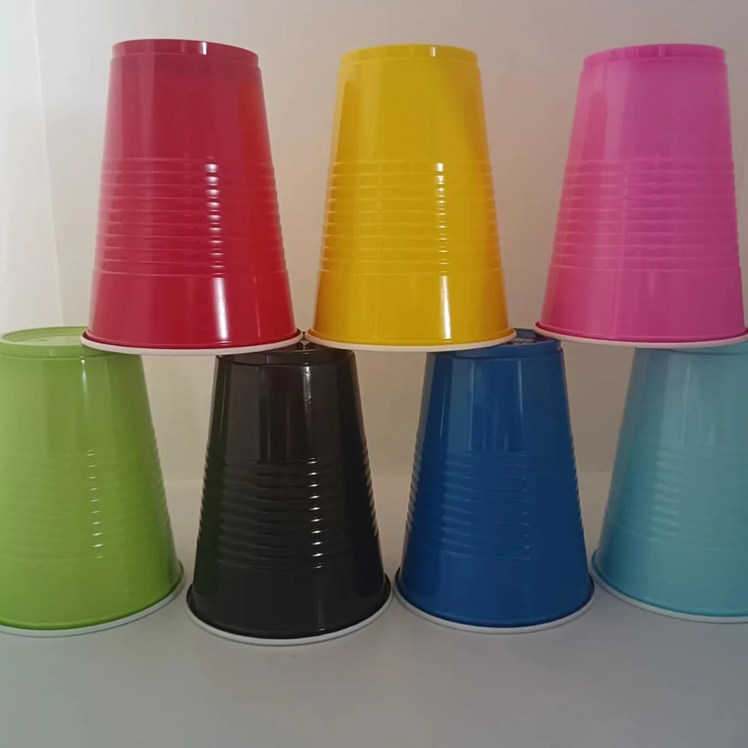 10PCS 16 OZ Party Cups for Home Party Birthday Wedding Peaceful Pleasures Health and Wellness