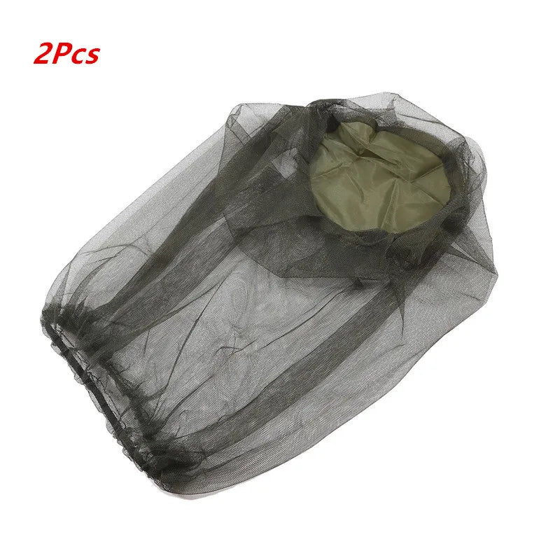 Mosquito Head Net Face Protector | Fine Mesh Bug Screen Cap