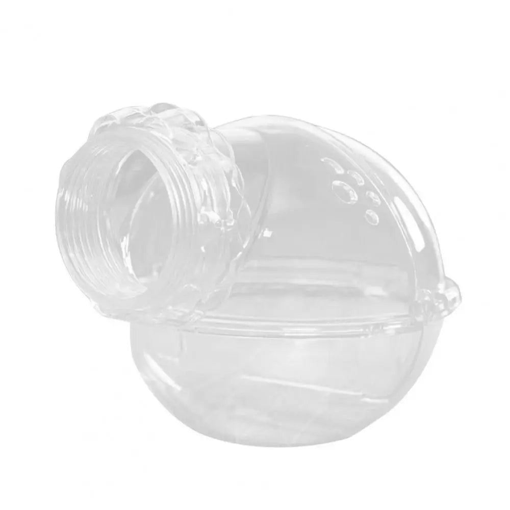 Hamster Sand Bath House – Breathable Plastic Sandbox Villa