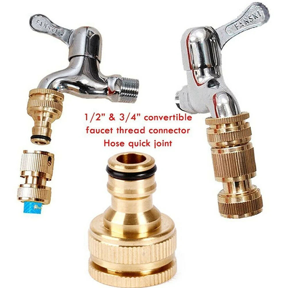 G3 4 G1 2 Brass Fitting Adaptor Universal Garden Hose Tap Connector