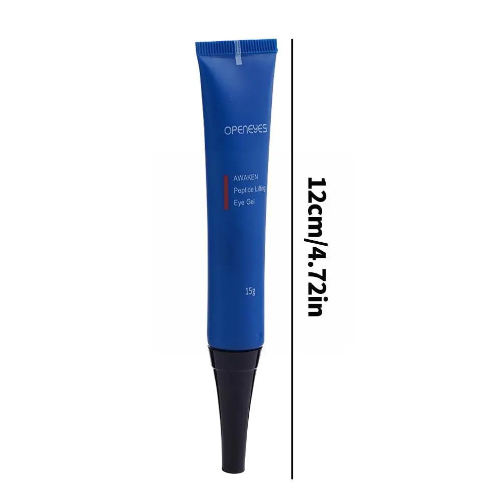 Men's Peptide Lifting Eye Gel 15g – Moisturizing Under Eye Cream for Dark Circles, Puffiness & Fine Lines Peaceful Pleasures Health and Wellness