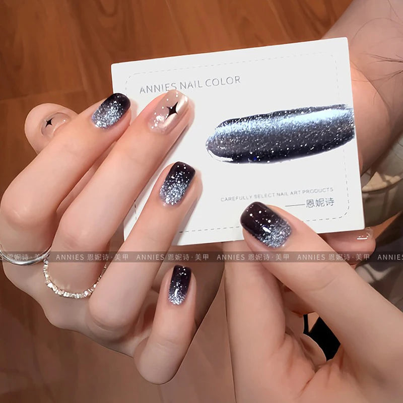 Chameleon Cat Eye Magnetic Gel Polish – Pink Purple Holographic