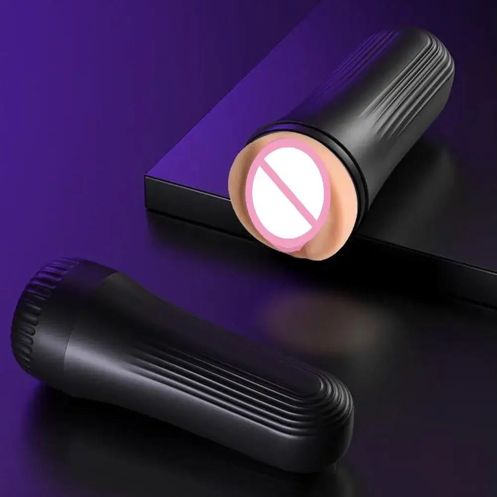 Male Masturbator Cup Sex Toys For Men, Realistic Sucking Masturbation Cup Soft Silicone Male Adult Masturbation Device Pocket Peaceful Pleasures Health and Wellness