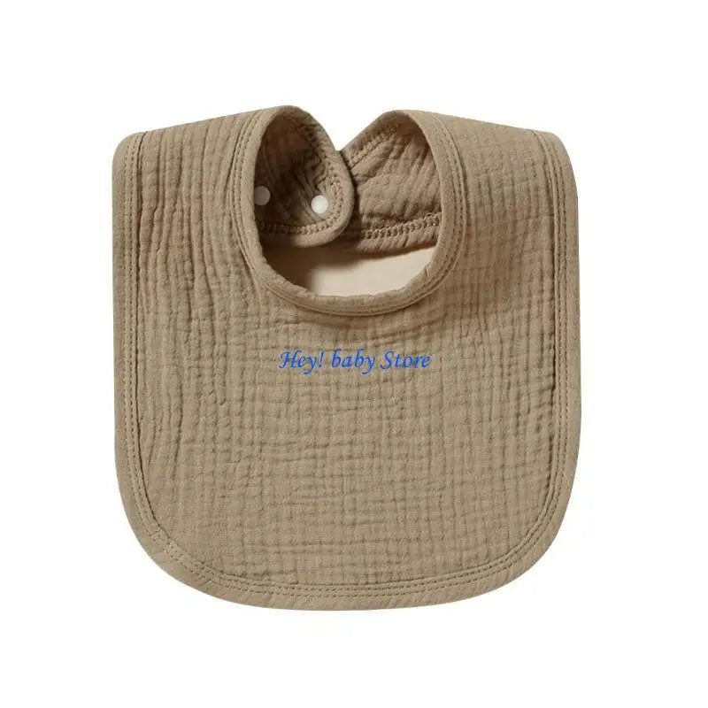 4-Layer Cotton Baby Bibs – Soft, Absorbent & Adjustable