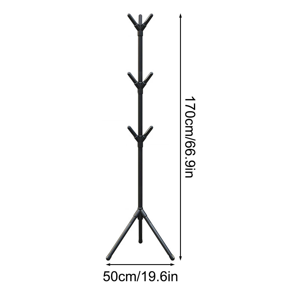 Easy To Assemble Floor Standing Irregular Hangers, Office Wrought Iron Hangers, Bedroom Vertical Hangers, Creative Lobby Hangers Peaceful Pleasures Health and Wellness