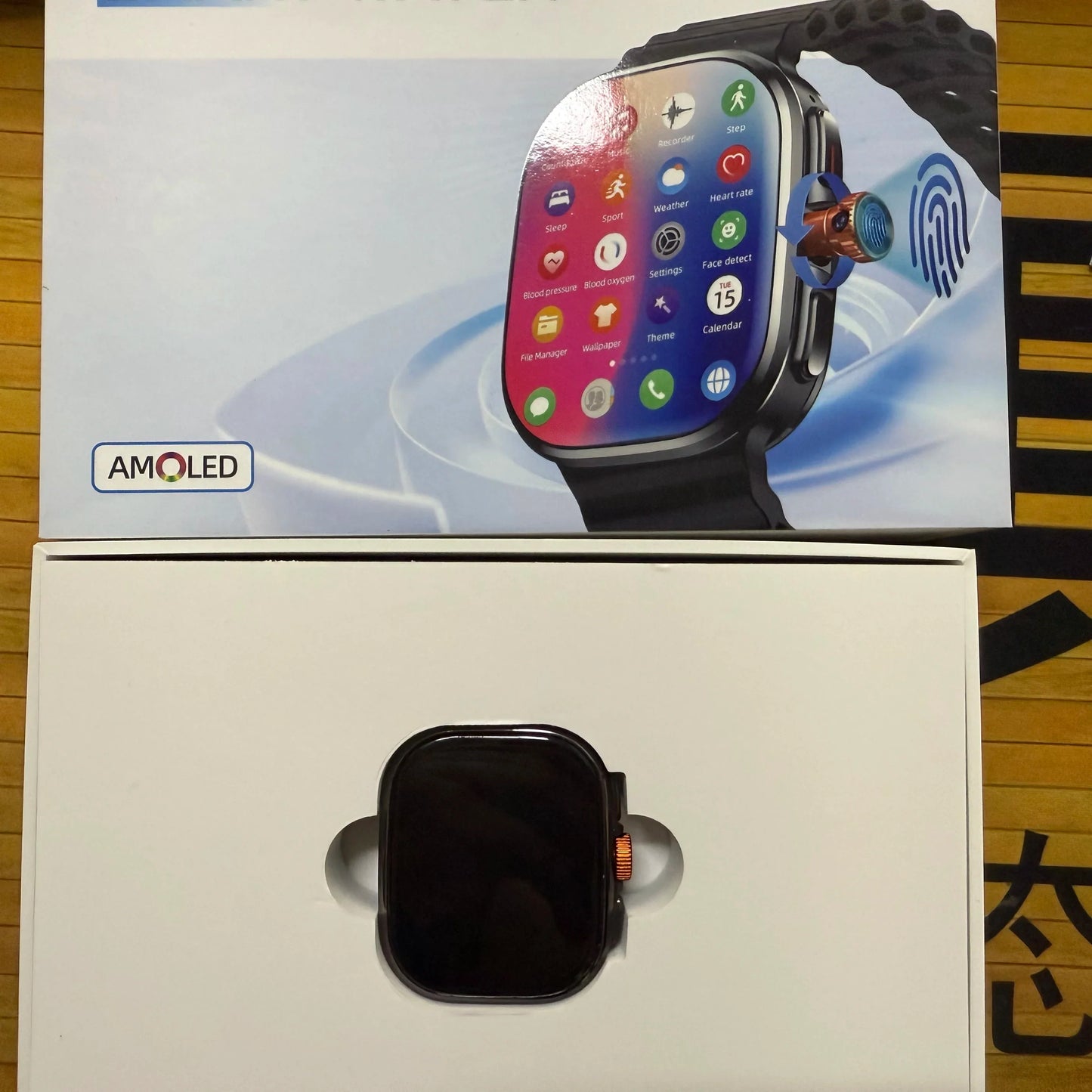 Zestbolt P2 2.29" AMOLED 4G Android 13 Smart Watch | 8MP Camera