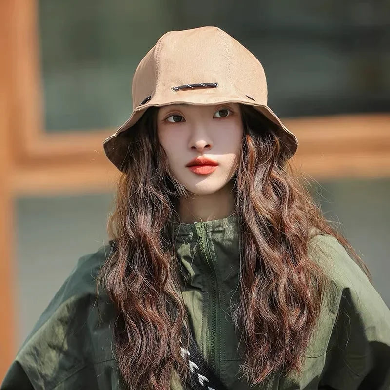 Women's Reversible Bucket Hat – Packable Wide Brim Sun Cap