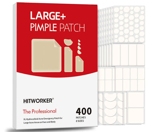 Invisible Waterproof Hydrocolloid Acne Patches – All Skin Types Acne Patch Peaceful Pleasures Health and Wellness