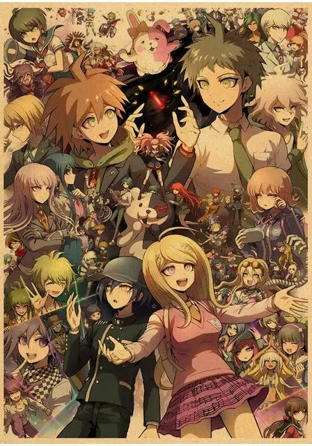 Kyouko Kirigiri Danganronpa Canvas Wall Art Anime Poster