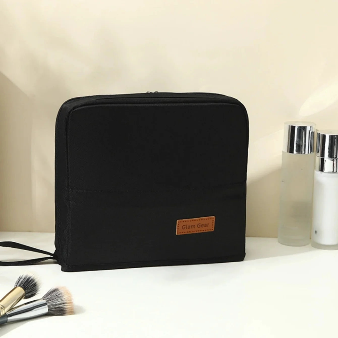 Large Stand-Up Pencil Case | Durable Zipper Pouch for School