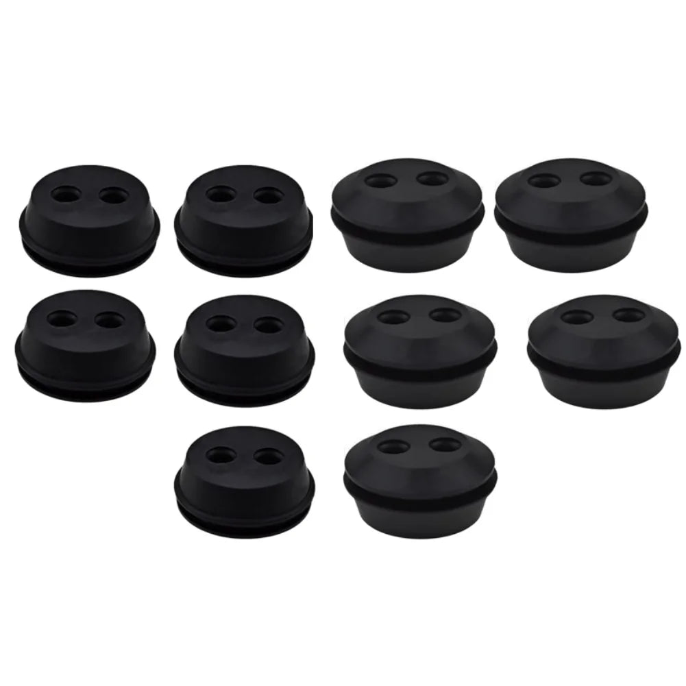 Fuel Tank Rubber Grommet 2 Holes 21 Trimmer Brush Cutter Multimeter