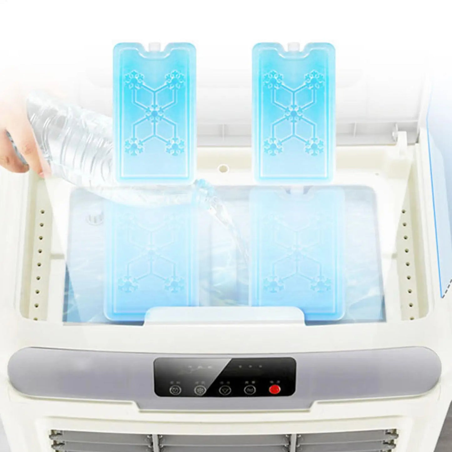 Reusable Ice Packs 2-Pack | Long-Lasting Freezer Blocks