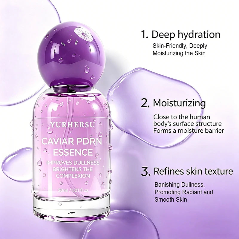 Collagen Peptide Jelly Essence Spray 30ml Hydrating Refreshing Face Mist Moisturize Skin Care Spray Portable Daily Facial Toner Peaceful Pleasures Health and Wellness