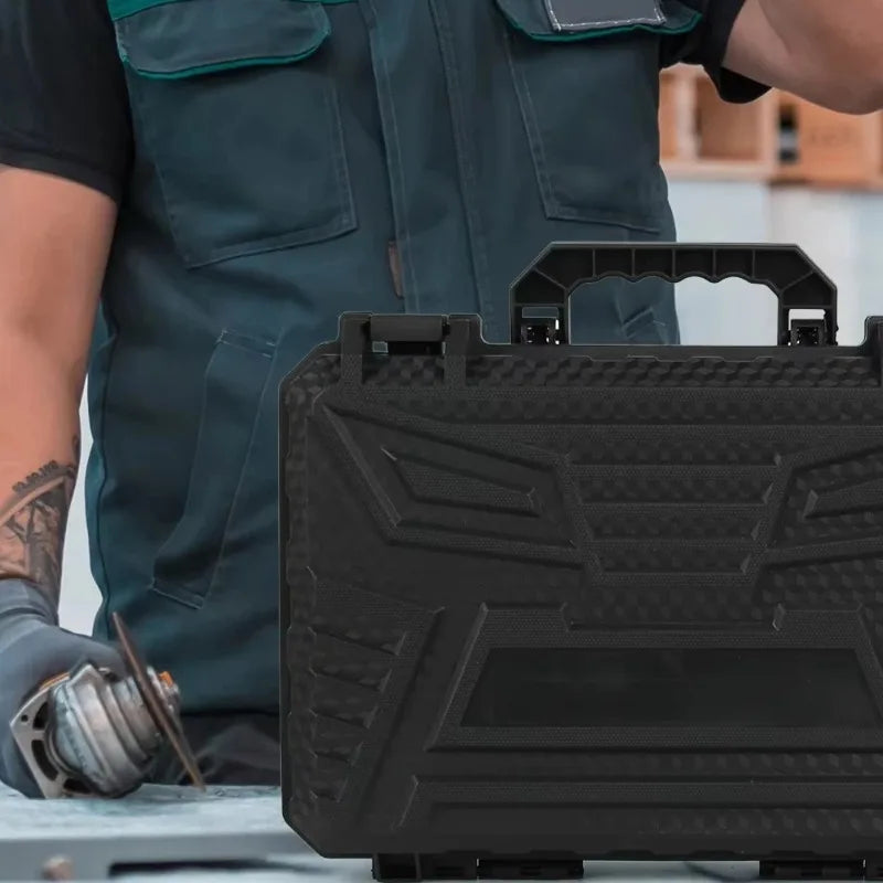 Portable Angle Grinder Tool Box | Plastic Storage Case