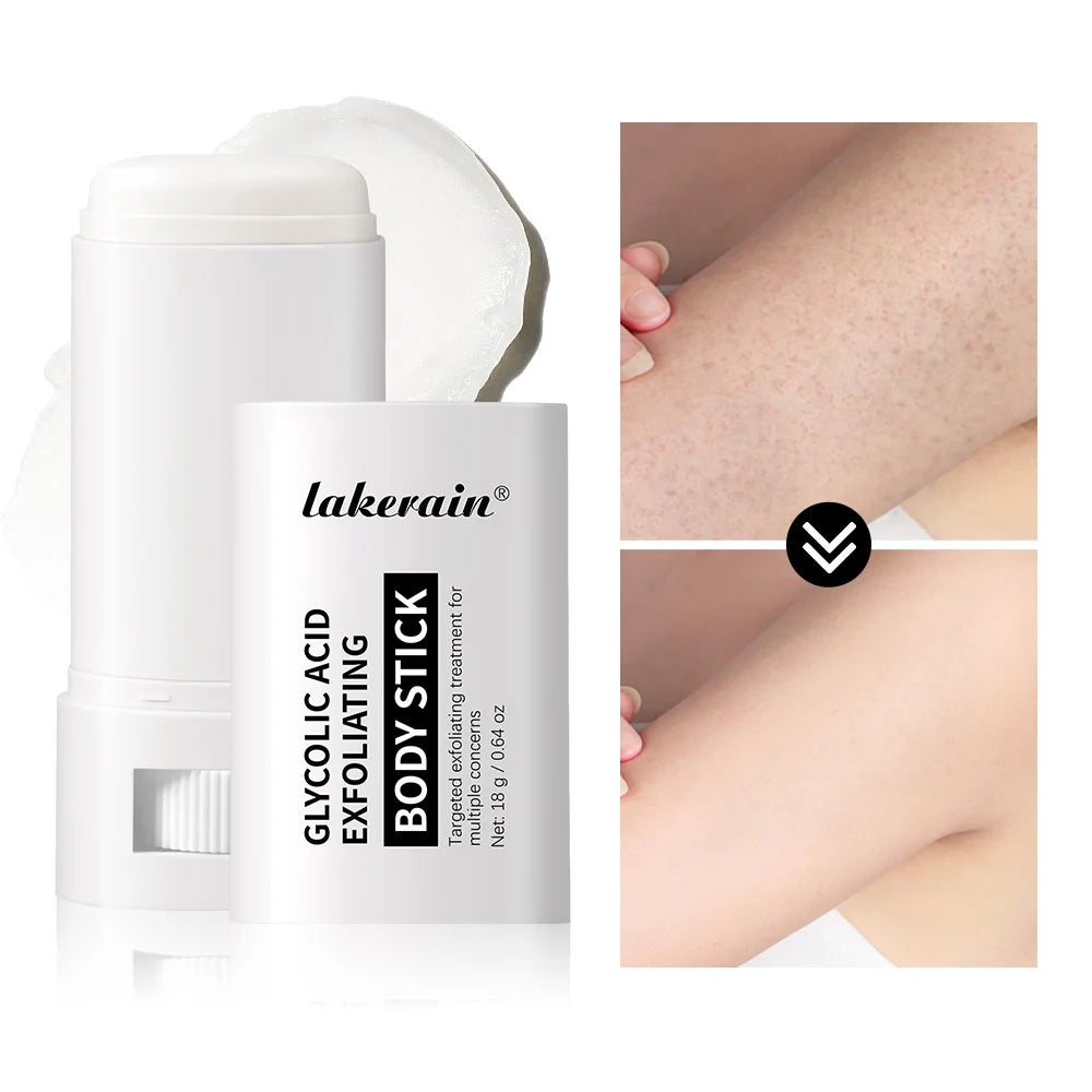 New Exfoliating Body Stick Multiple Glycolic Acid Cleaning Long-lasting Moisturizing Nourishing Smoothing Deep Hydration Skin Ca Peaceful Pleasures Health and Wellness