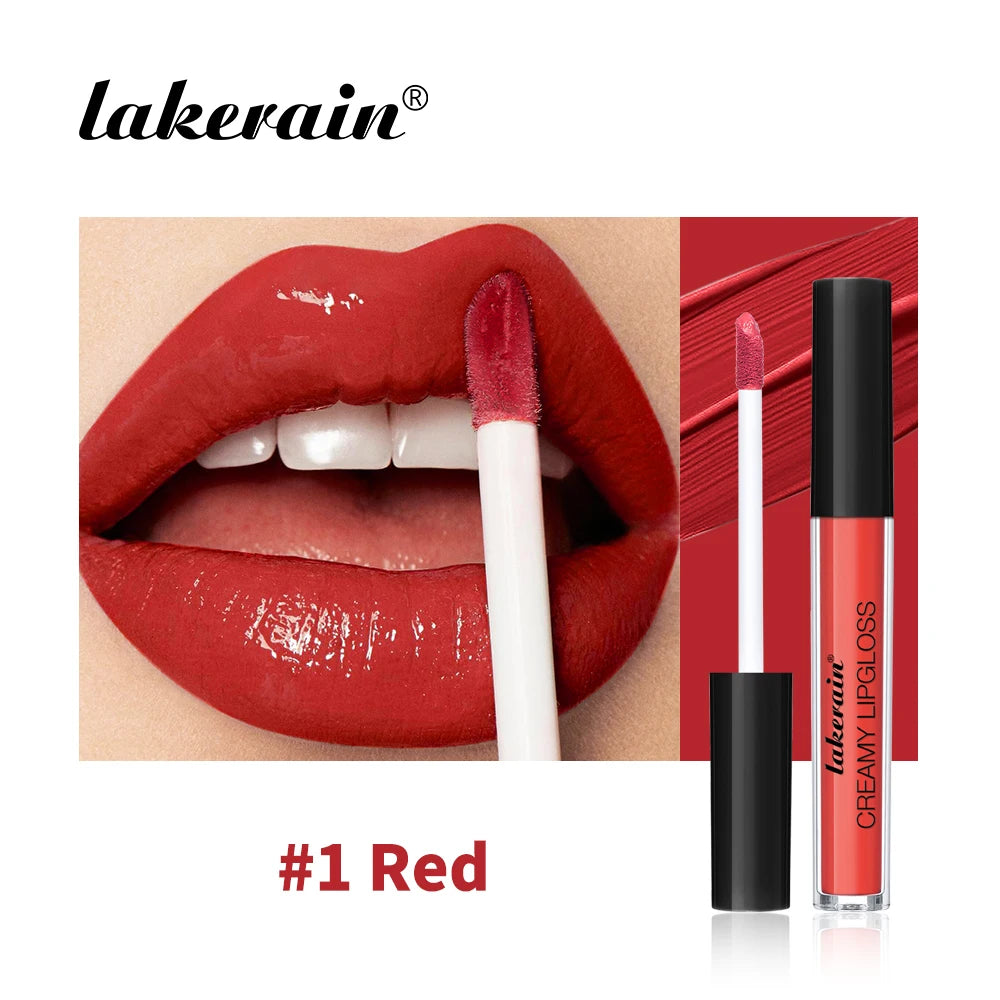 Waterproof Lip Stain 8 Colors Creamy Lip Gloss Long Lasting Non Fading Moisturizing Velvet Liquid Lipstick Moisture Makeup Peaceful Pleasures Health and Wellness 1pc 1