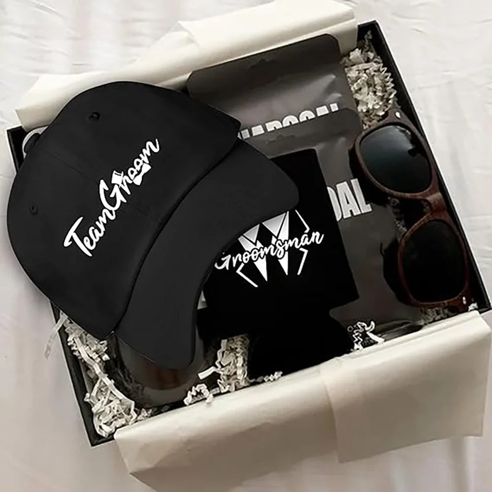 Groom Team Baseball Cap | Groomsman Wedding Party Hat Wedding Party Hat Peaceful Pleasures Health and Wellness