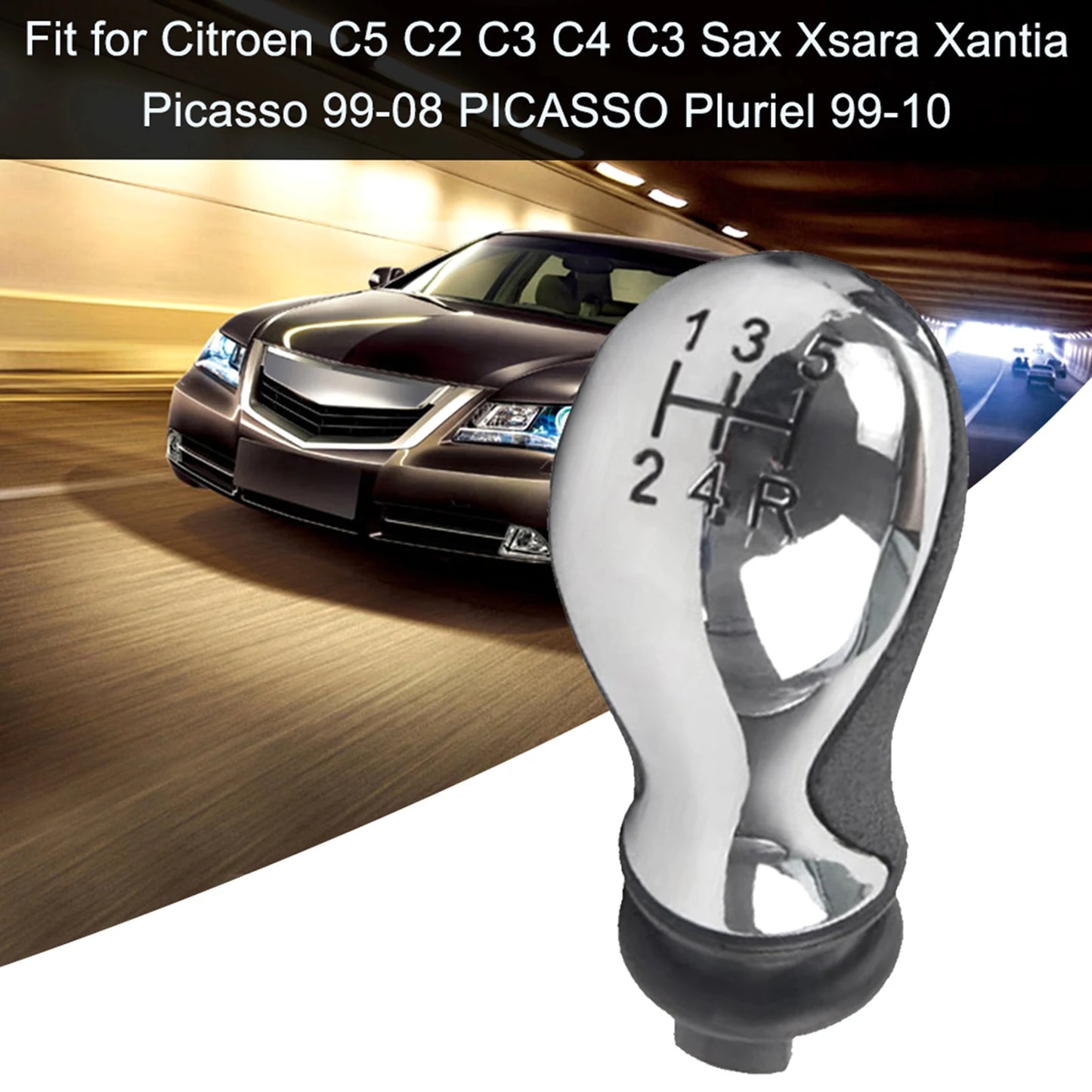 5-Speed Gear Shift Knob for Citroën C5 & Xsara Picasso