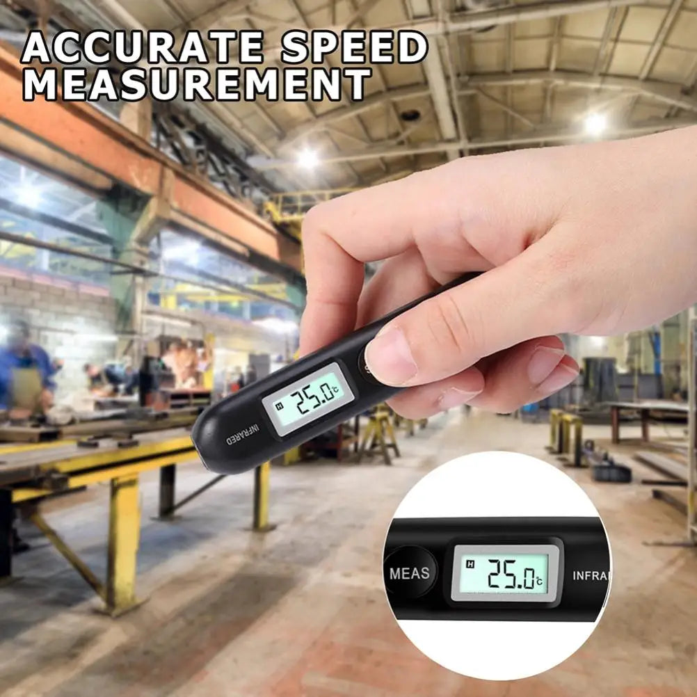 Contactless Digital Infrared Thermometer with LCD Handheld Portable Pocket Temperature Pen Portable Pocket Temperature Pen Peaceful Pleasures Health and Wellness
