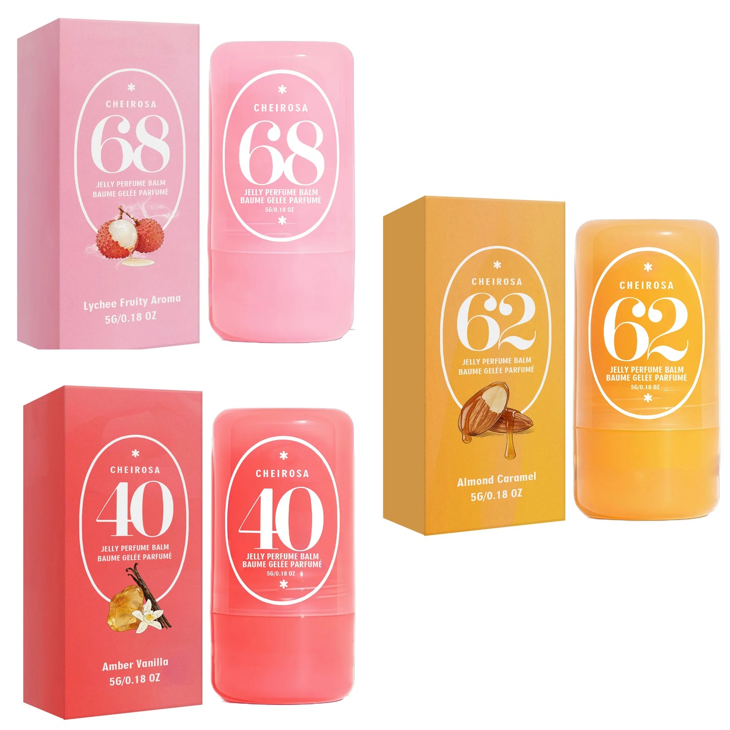Solid Perfume Balm | Lychee, Almond Caramel & Amber Vanilla