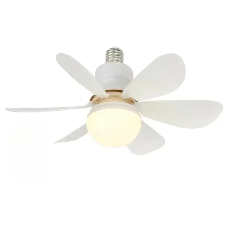 30W LED Ceiling Fan Light E27 Remote Dimming – Living Room