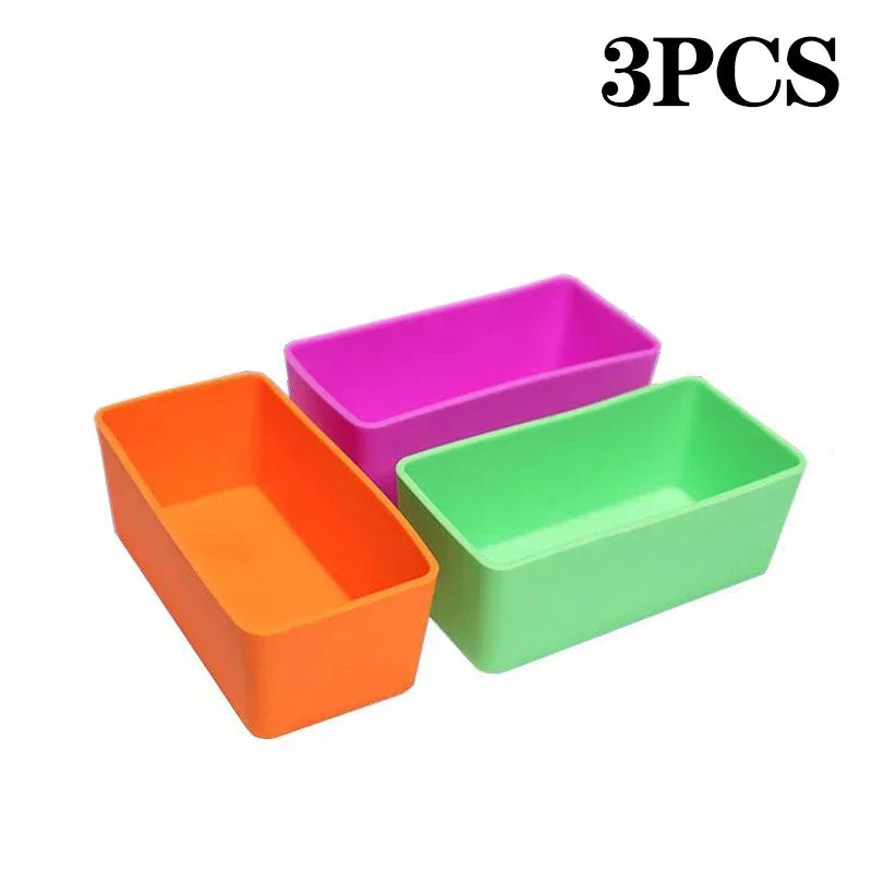 Reusable Silicone Bento Box Divider Cups – 1-6 Pack
