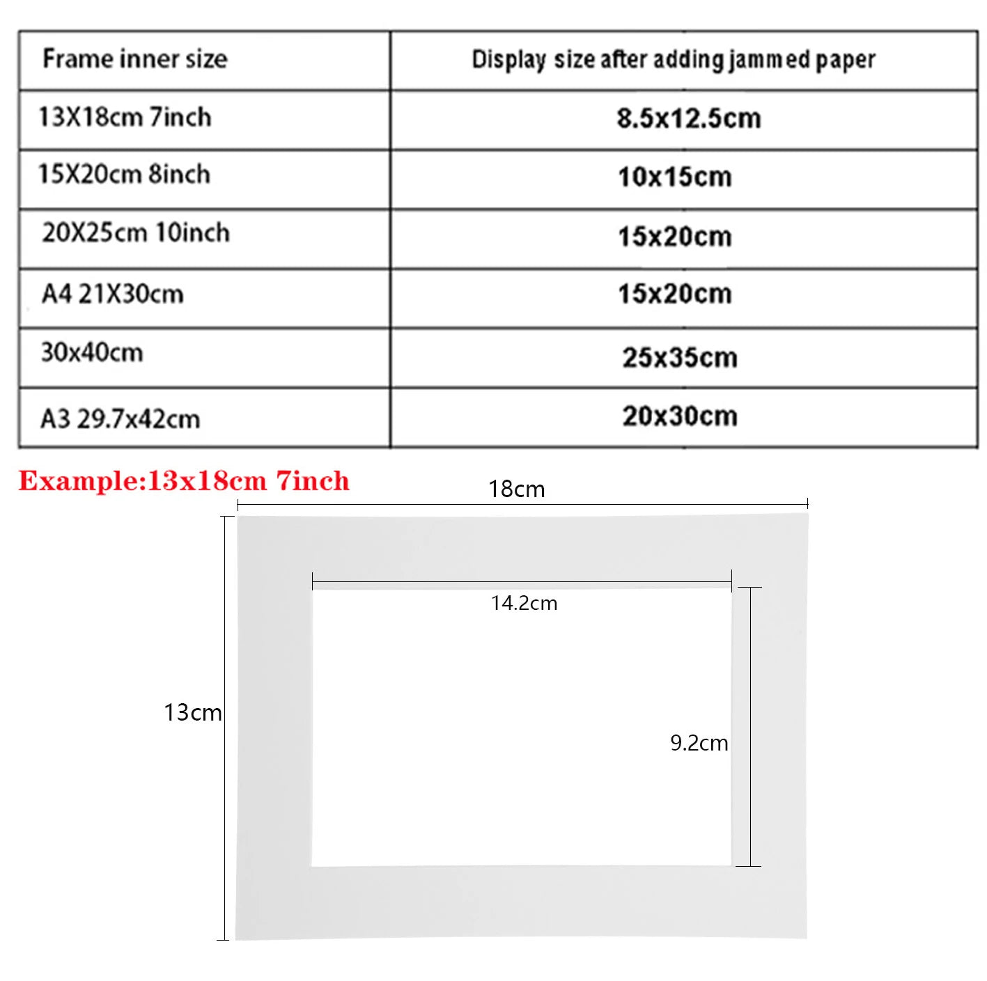 Photo Frame Paper, Jam Cardboard for Photo Frames Peaceful Pleasures Health and Wellness