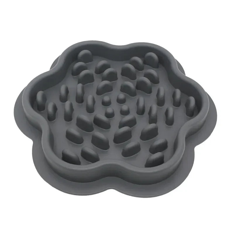 Slow Feeder Bowl for Dogs & Cats | Non-Slip Silicone Mat