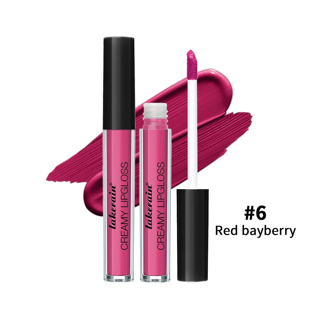 8-Piece Semi-Matte Velvet Lip Gloss Kit – Hydrating & Long-Lasting