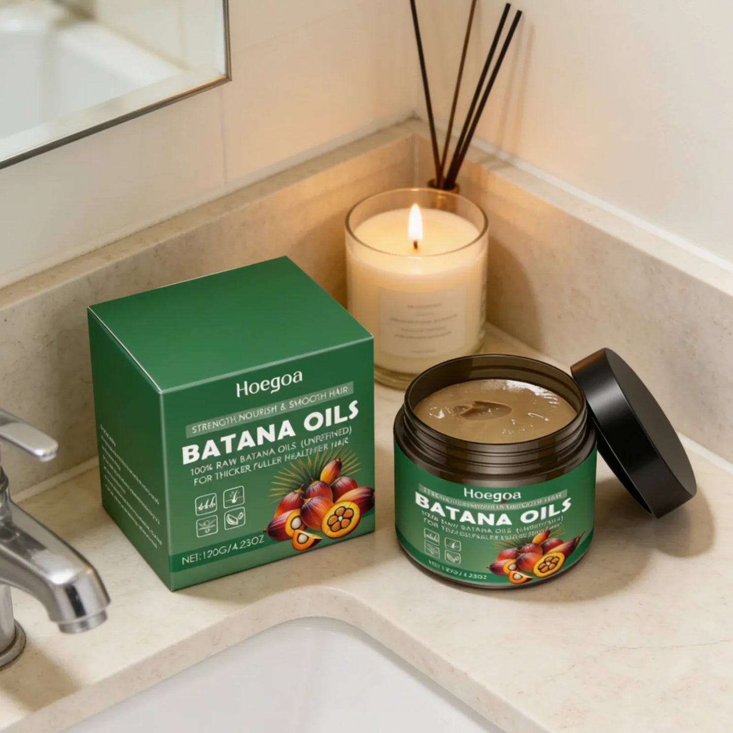 Hoegoa Batana Oil Hair Mask – Deep Repair & Moisture 120g