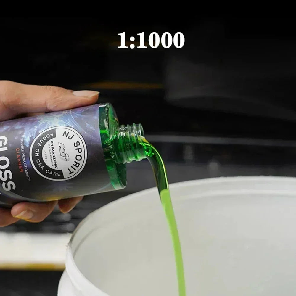 Car Wash Shampoo Gloss Wax Multifunctional Washing Liquid Cleaning Tools Auto Soap foam Windshield Washer Accessories 1:1000 Peaceful Pleasures Health and Wellness