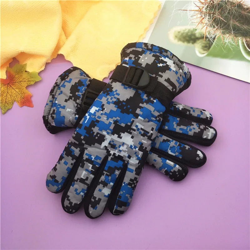 Kids Winter Ski Gloves & Warm Mittens | Boys Girls Ages 7–13