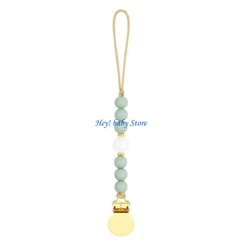 Non-Toxic Silicone Baby Pacifier Clip | Safe Holder 0–24M
